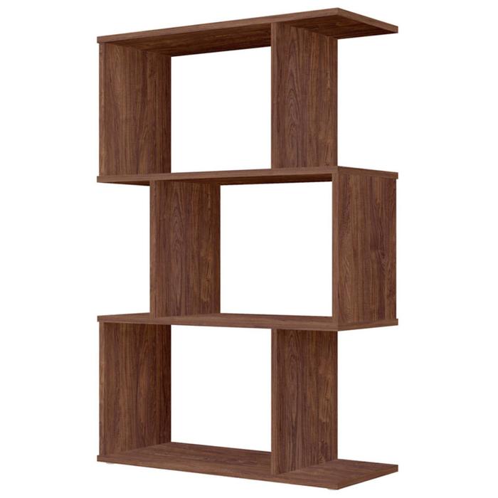 Стеллаж Polini Home Smart фигурный, 3 секции, винтаж - Фото 1