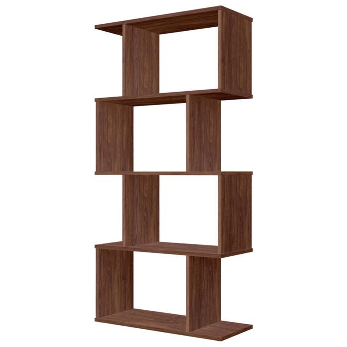 Стеллаж Polini Home Smart фигурный, 4 секции, винтаж - Фото 1