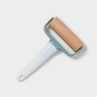 Валик для раскатки теста Доляна «Виктори», 20×12×2 см, дерево, пластик - Фото 3