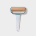 Валик для раскатки теста Доляна «Виктори», 20×12×2 см, дерево, пластик - Фото 4