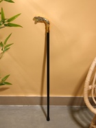 Сувенирная трость с клинком 30 см, набалдашник: дракон золотистый - Фото 3