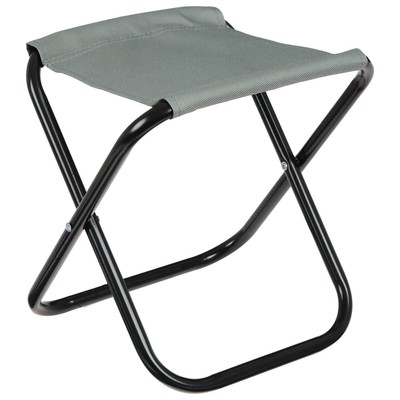 Стул туристический Maclay, складной, р. 22×20×25 см, серый