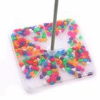 Стойка на 19 палочек, подставка с наполнением, разноцветные камешки - фото 50161748