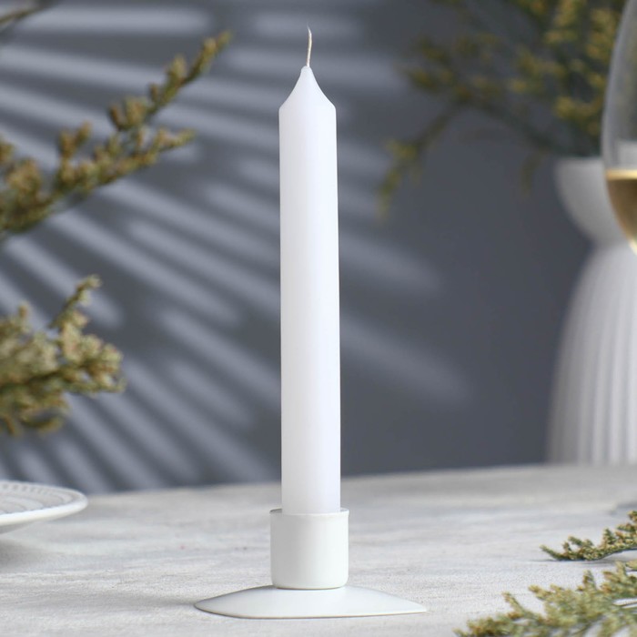 Свеча столовая ароматическая "Жасмин", 17х2 см, 40 гр - Фото 1