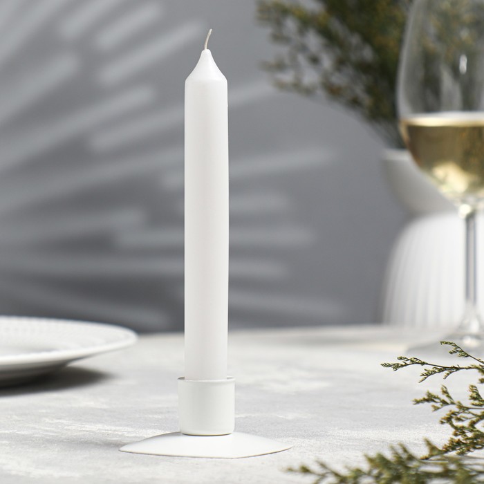 Свеча столовая ароматическая "Французкая ваниль", 17х2 см, 40 гр - Фото 1