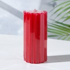 Ароматическая свеча - цилиндр «Рельеф. Бархатная роза», 5×10 см - Фото 2