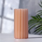 Ароматическая свеча- цилиндр «Рельеф. Капучино», 5×10 см - Фото 2