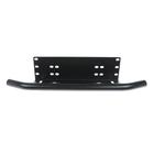 Рамка крепления номера с защитой бампера, парковочный отбойник, черный - Фото 2