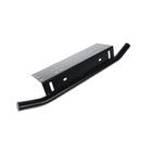 Рамка крепления номера с защитой бампера, парковочный отбойник, черный - Фото 4