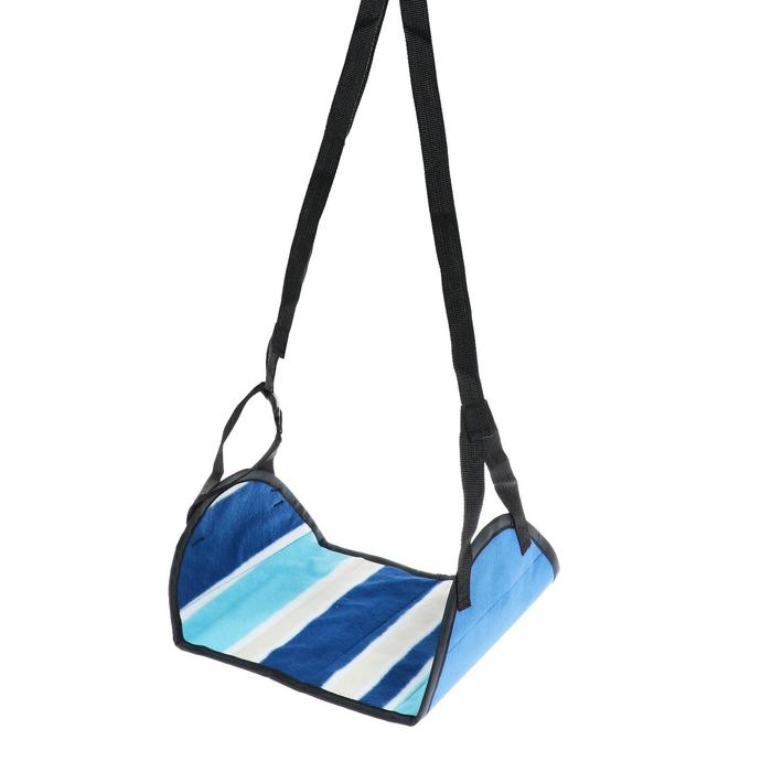 Гамак-подставка для отдыха ног в путешествии, текстиль, 24 см - Фото 1