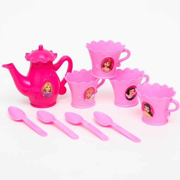 Игровой набор посуды «Сказочное чаепитие», Принцессы, МИКС - фото 1907243569