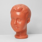 Голова детская «Мальчик», цвет оранжевый - Фото 4