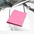 Обложка для автодокументов, розовый флотер - Фото 1