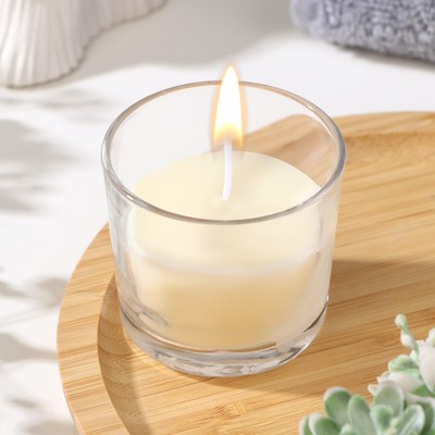 Ароматическая свеча в стакане «Персик», 5.5 см