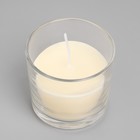 Свеча ароматическая в стакане АЛАНИЯ "Персик", 5,5 см - фото 6425372