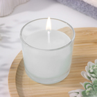 Ароматическая свеча в стакане «Морской бриз», 5.5 см - Фото 1