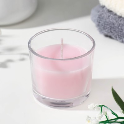 Ароматическая свеча в стакане «Пион», 5.5 см
