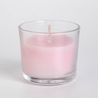 Ароматическая свеча в стакане «Пион», 5.5 см - Фото 2