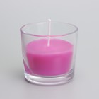 Ароматическая свеча в стакане «Нежная Орхидея», 5.5 см - Фото 2