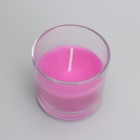 Ароматическая свеча в стакане «Нежная Орхидея», 5.5 см - Фото 3