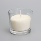Свеча ароматическая в стакане АЛАНИЯ "Кокосовый рай", 5,5 см - фото 9971054