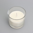 Свеча ароматическая в стакане АЛАНИЯ "Кокосовый рай", 5,5 см - фото 9971055