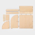 Хлебница деревянная, 26×26×15 см, бежевая - Фото 8