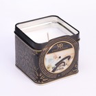 Свечи ароматические в жестяной банке "Французская ваниль" - фото 6425427