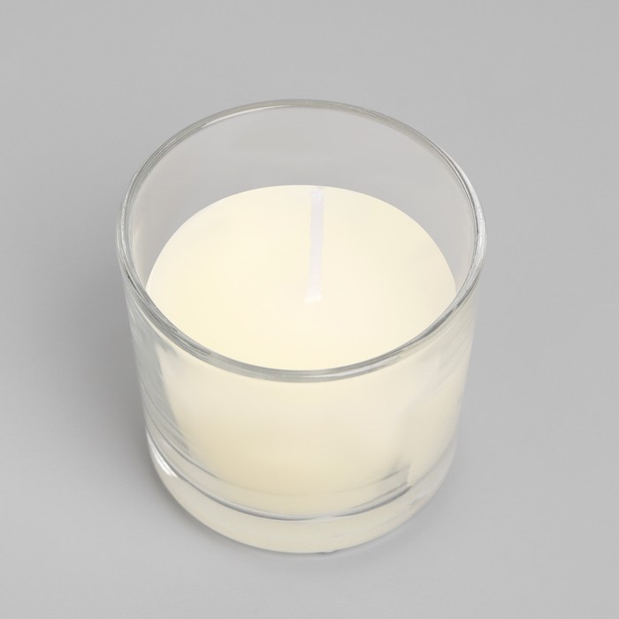 Свеча ароматическая в стакане АЛАНИЯ "Пряное яблоко", 5,5 см - фото 1927702774