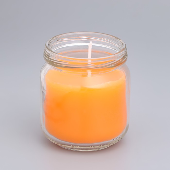 Свеча ароматическая в банке "Сочное манго" - фото 1907243713