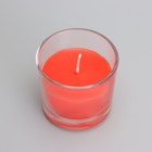 Свеча ароматическая в стакане АЛАНИЯ "Цветущий сад", 5,5 см - Фото 3