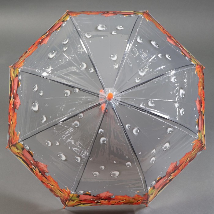 Зонт - трость полуавтоматический «Времена года», 8 спиц, R = 40 см, цвет МИКС - фото 1908703087
