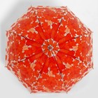 Зонт - трость полуавтоматический «Листопад», 8 спиц, R = 43 см, цвет МИКС - Фото 3