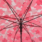 Зонт - трость полуавтоматический «Листопад», 8 спиц, R = 45 см, цвет МИКС - фото 9039082