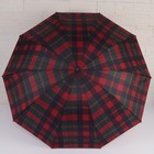 Зонт механический «Клетка», 4 сложения, 10 спиц, R = 56 см, цвет МИКС - фото 24623478