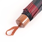 Зонт механический «Клетка», 4 сложения, 10 спиц, R = 56 см, цвет МИКС - фото 24623480