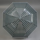 Зонт - трость полуавтоматический «Клетка», 8 спиц, R = 45 см, цвет МИКС - Фото 6