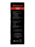 Фен Sakura SA-4046BK, 1600 Вт, 2 скорости, 3 температурных режима, серебристо-чёрный 7009971 - фото 319739429