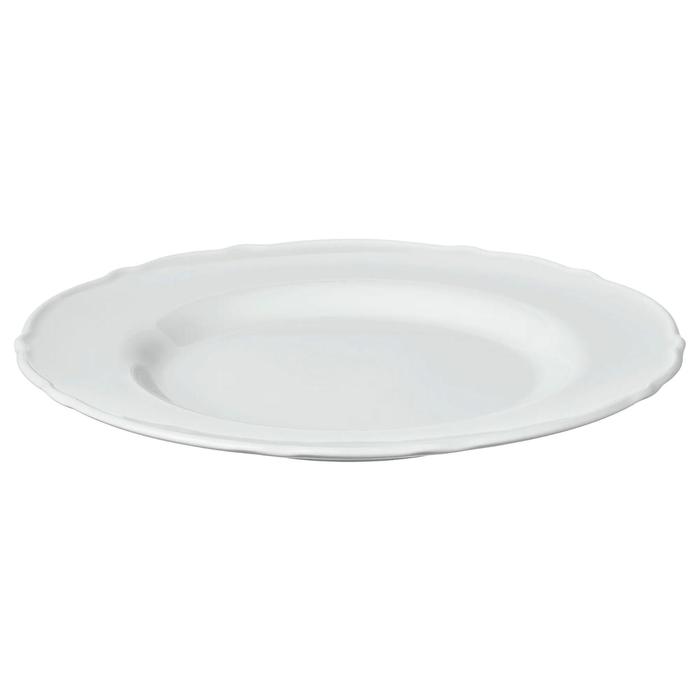 Тарелка десертная УППЛАГА, 22 см, цвет белый - Фото 1