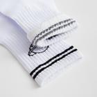 Носки мужские MINAKU «Планета», цвет белый, р-р 40-41 (27 см) 6885459