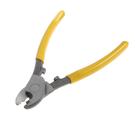 Кабелерез ТУНДРА, сталь 55, для цветных металлов до 3 мм, обрезиненные рукоятки, 150 мм - Фото 1