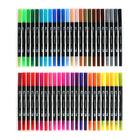 Набор профессиональных маркеров, 48 штук/48 цветов, двусторонний - фото 6425612