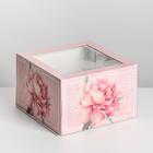 Коробка для торта, кондитерская упаковка «Beautiful», 30 х 30 х 19 см - фото 9276377