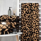 Полотенце махровое Этель «Леопард» 70х130 см, 420 гр/м2, 100% хлопок - Фото 1