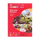 Бумага цветная А4, 16 листов, 8 цветов, "Цветик", 65 г/м2, офсетная, односторонняя, (1021736) - Фото 6