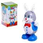 Игрушка «Кролик», работает от батареек, танцует, световые и звуковые эффекты - фото 9276550