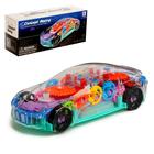 Машина «Шестерёнки», световые и звуковые эффекты, работает от батареек - Фото 1