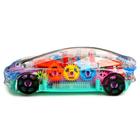 Машина «Шестерёнки», световые и звуковые эффекты, работает от батареек - Фото 2