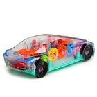 Машина «Шестерёнки», световые и звуковые эффекты, работает от батареек - Фото 3