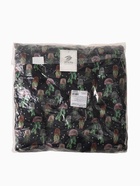 Подушка на стул «Этель» Succulents, 42×42 см, чёрная - фото 60792657